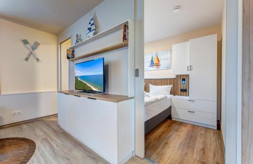 Ueckeritz Apartamento | Dünenhäuser Ückeritz UnserUsedomDe FeWo ca40qm direkt am Strand 1I1