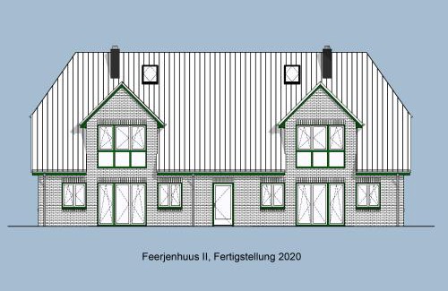 Vollerwiek Apartamento | Dünentraum, Ferienwohnung für 4 Personen - Erwachsene oder Kinder - in DE FEERJENHUSEN am Haubarg von Vollerwiek, Fertigstellung April 2020