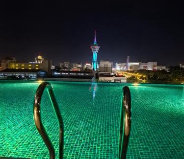 Kampung Lubok Peringgi Apartamento | D Aman Infinity Pool Homestay 03