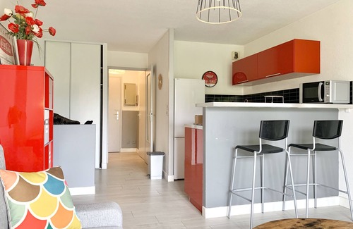 Secteur 1 Apartamento | Grand Studio❤���GEM. Aparcamiento gratuito!Terraza # D1