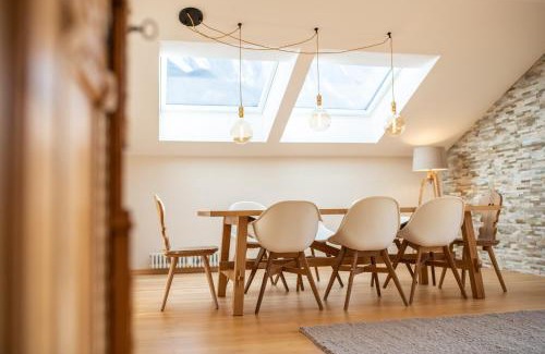 Untergrainau Apartamento | Dachgeschoss Wohnung Akelei am Fuße der Zugspitze