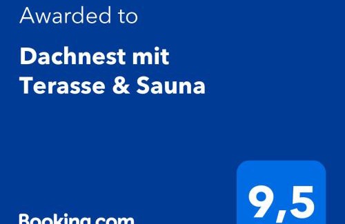 Oerlinghausen Apartamento | Dachnest mit Terasse & Sauna