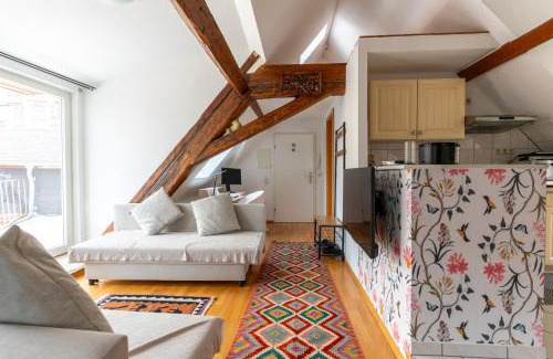 Biebrich Apartamento | Dachwohnung am Schlosspark