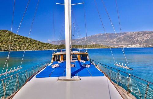 Kas Alquiler De Eote | Goletas diarias y durante la noche Kaş-Kalkan y Kekova