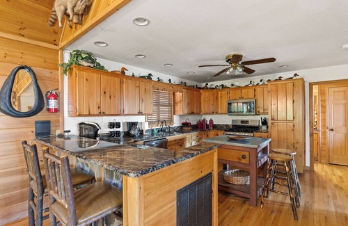 My Mountain Cabina | Alojamiento de 3 habitaciones en Morganton