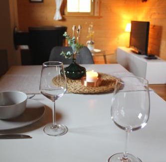 Hochegg Apartamento | Das Paradieschen Edlitz - stilvolles Blockhaus mit Kamin
