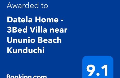 Dar es Salaam Apartamento | Datela Home - 3Bed Villa near Ununio Beach Kunduchi