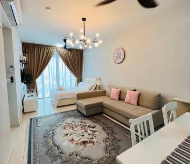 Taman Keramat Apartamento | Datum Jelatek linked LRT and MALL with Netflix -Disney -WashDryer