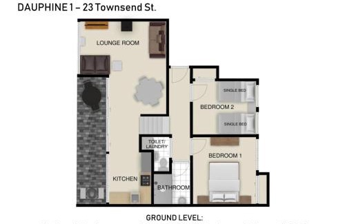 Jindabyne Casa | Dauphine 1 23 Townsend Street