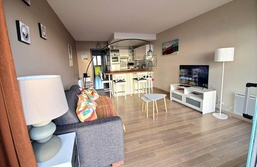 Hardelot-Plage Apartamento | DAUPHINS E3 : Apartment with beautiful sea view, 3rd floor, for up to 4 people