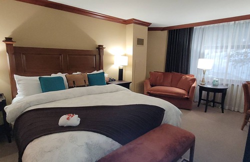 Olympic Valley Complejo | Dav’s Plush Ski-in/Ski-out Studio Condotel with Forest View @ 400 Squaw Creek Rd