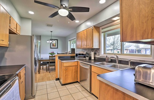 Kettering Casa | Dayton Home w/ Patio & Fire Pit ~ 6 Mi Dtwn!