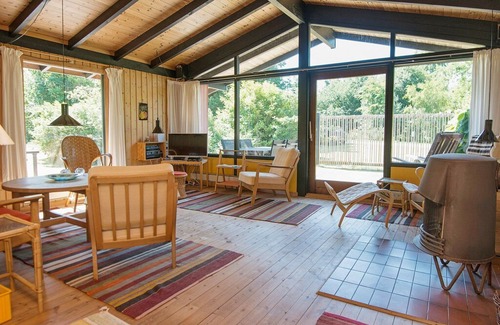 Fjellerup Casa | Dazzling Holiday Home in Glesborg with Terrace