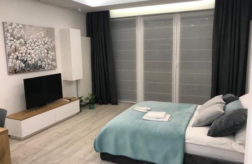 West Pomeranian Voivodeship Apartamento | DbD Apartament Gray Turkus Studio