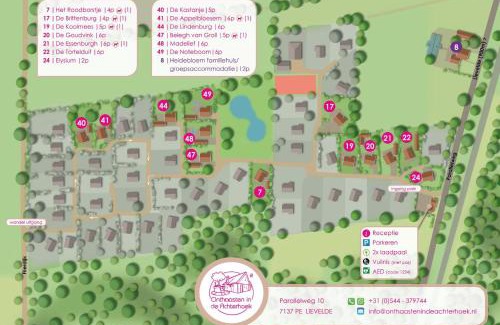 Lievelde Casa | De Brittenburg 4-persoons, finse sauna, hottub, sunshower, grote zonnige omheinde tuin, wifi en huisdier vriendelijk