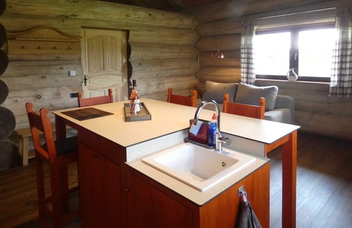 Gross Nemerow Cabina | Log Cabins Naturstammhaus - House Rügen 16 - Feriendorf Tollensesee