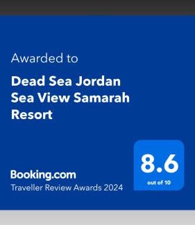Sweimeh Apartamento | Dead Sea Jordan Sea View Samarah Resort Traveler Award 2024 winner