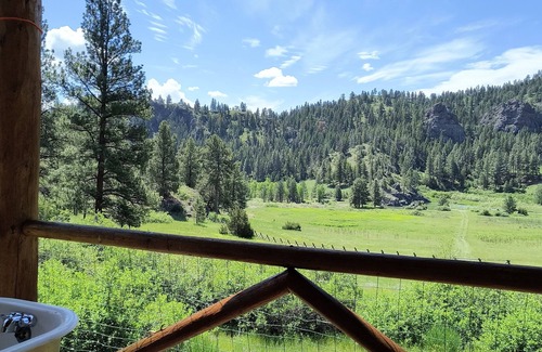 Cascade Cabina | Cabina aislada del río Dearborn con 3/4 millas de frente al río y 72 acres para recorrer