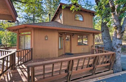 Arnold Casa | Deck and Grill Mtn Haven in Stanislaus Natl Forest