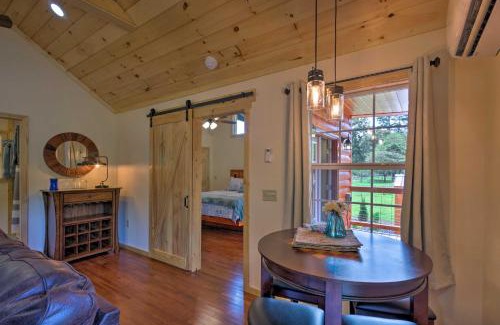 Cherokee Casa | Deck and Hot Tub Bryson City Riverfront Cabin!