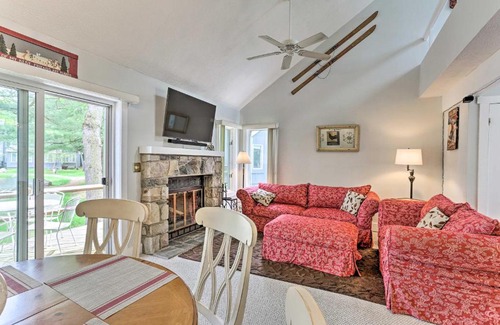 White Haven Casa | Deck and On-Site Fishing Pond Lake Harmony Home!
