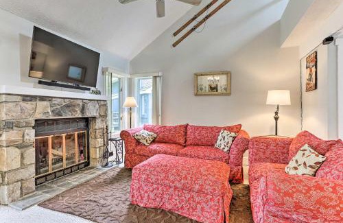 White Haven Casa | Deck and On-Site Fishing Pond Lake Harmony Home!