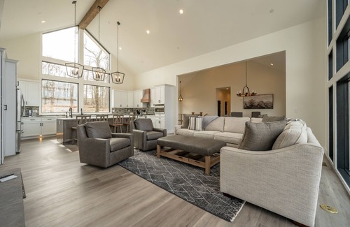 McHenry Casa | Deep Creek Luxury w/ Pool, Theater & Fireplace