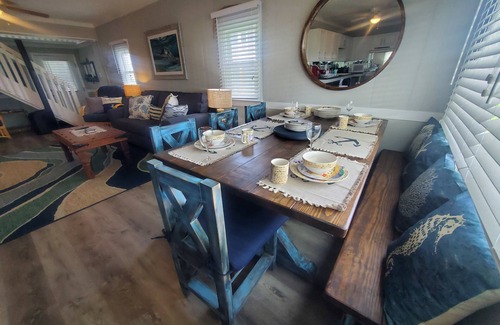 Surf City Cabaña | Deep-Water Canal Front Coastal Cottage Only Steps to the Beach & Pet Friendly!
