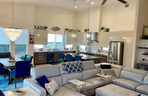 Highland Lake Estates Casa | Deer & Lake Sanctuary: POOL, HOT TUB, GOLFCART! Feed deer at a private oasis!