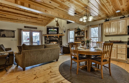 Ellijay Cabina | Deer Run -Dog Friendly, Hot Tub, Game Room/Minimum Age Requirement of 25 yrs or