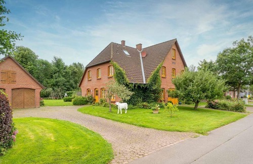 Vollerwiek Apartamento | Deichblick - Landhaus Liebheimelig