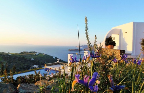 Delfini Villa | Delfini Beach, Syros - Ubicación en el paraíso - Hermosa villa - La mejor playa