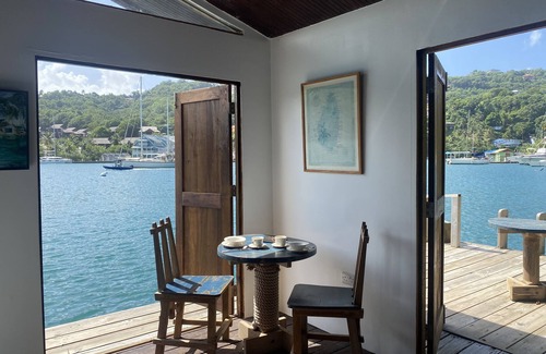 Marigot Bay Cabina | Delightful over the water cabin