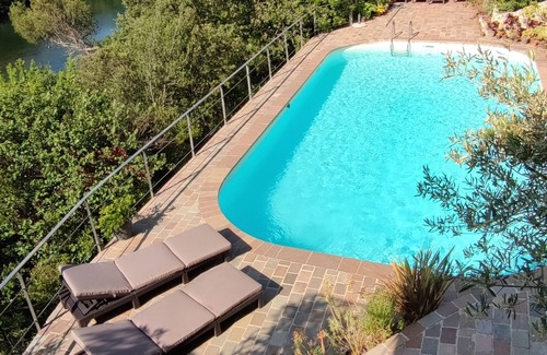 Collias Apartamento | Encantador apartamento junto al río con vistas al río, The Upper 2
