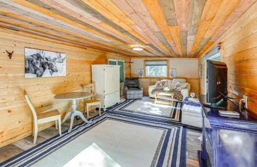 Delta Junction Apartamento | Delta Junction Retreat with Northern Lights Cabin!