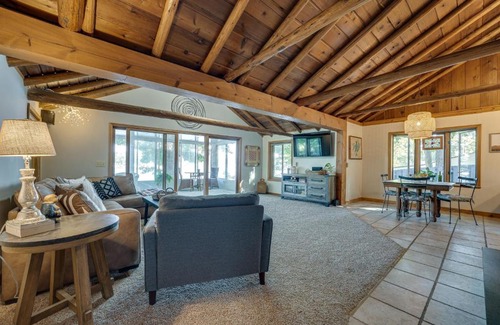 Delton Casa | Delton Oasis Retreat with Lake Views and Deck!