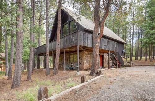 Angel Fire Casa | Deluxe A-Frame Home with Game Room and Deck!