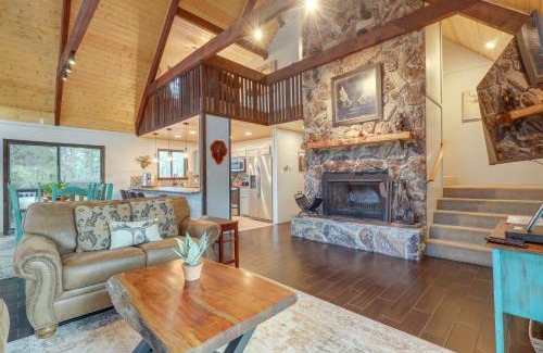 Angel Fire Casa | Deluxe A-Frame Home with Game Room and Deck!