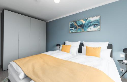 Leinfelden-Echterdingen Apartamento | DELUXE APARTMENT 2 Schlafzimmer - Aufzug - kostenlos Parken - Balkon - Messe Flughafen