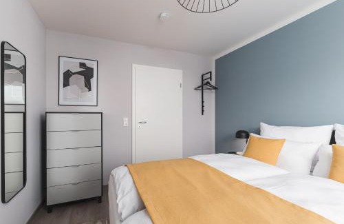 Leinfelden-Echterdingen Apartamento | DELUXE APARTMENT 2 Schlafzimmer - Aufzug - kostenlos Parken - Balkon - Messe Flughafen