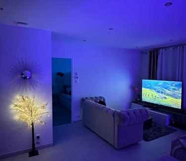 Freneuse Apartamento | Deluxe appartement Jacuzzi