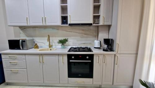 Iasi Apartamento | Deluxe Azure Apartment near Palas Mall
