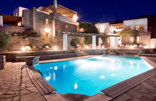 Houlakia Apartamento | Anerousses Mykonian Casas tradicionales