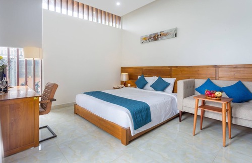 Thanh Ha Hotel | Habitación doble de lujo con vista al jardín