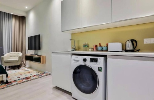 Titiwangsa Apartamento | Suite Deluxe King con vistas a la torre gemela 5