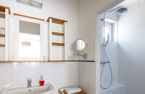Morbisch am See Cabaña | Deluxe Suite, Dusche, WC - Pension Laubenhof