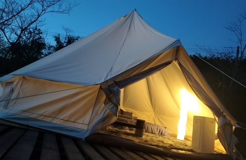 Shoo Cabina | Deluxe tent without meals /Katsutagun Okayama