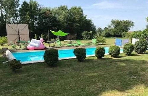 Saint-Pierre-des-Ifs Casa | Demeure de charme en Normandie - Swimming pool