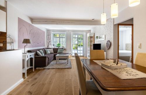Cecilienkoog Apartamento | Denkerhof Fewo Blume des Lebens