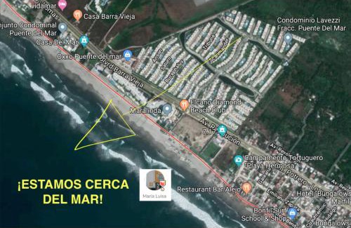 Puente del Mar Apartamento | DEPA 100 POR CIENTO FAMILIAR ACAPULCO CERCA DEL MAR CON ROFF GARDEN y JACUZZI